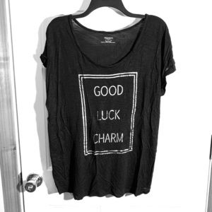 Maternity scoop-neck T-shirt